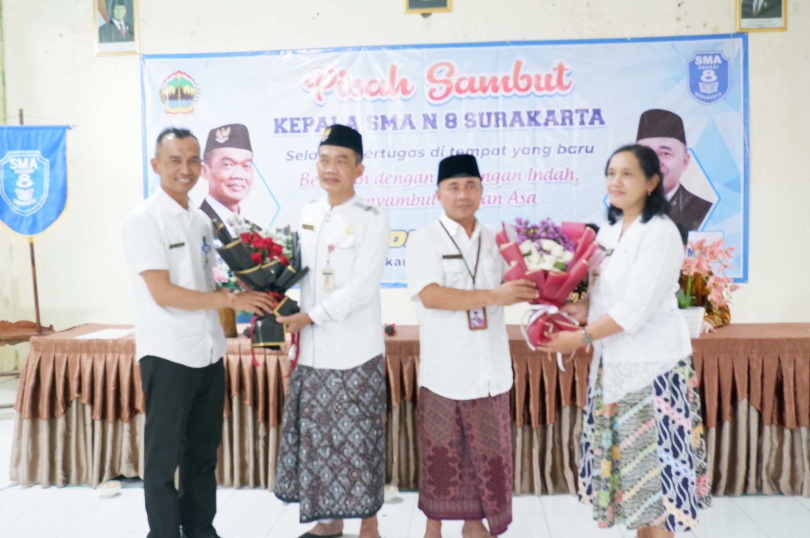 PISAH SAMBUT KEPALA SMA NEGERI 8 SURAKARTA